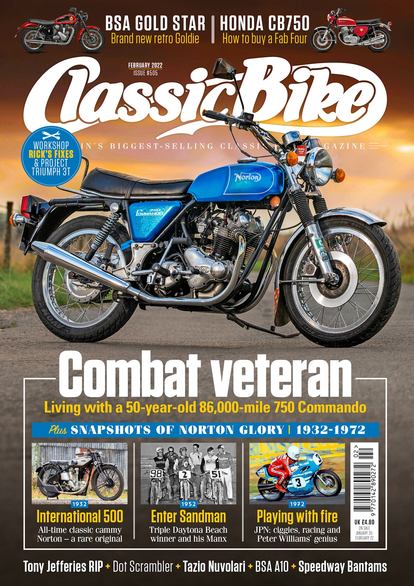 Classic Bike Febuary 2022